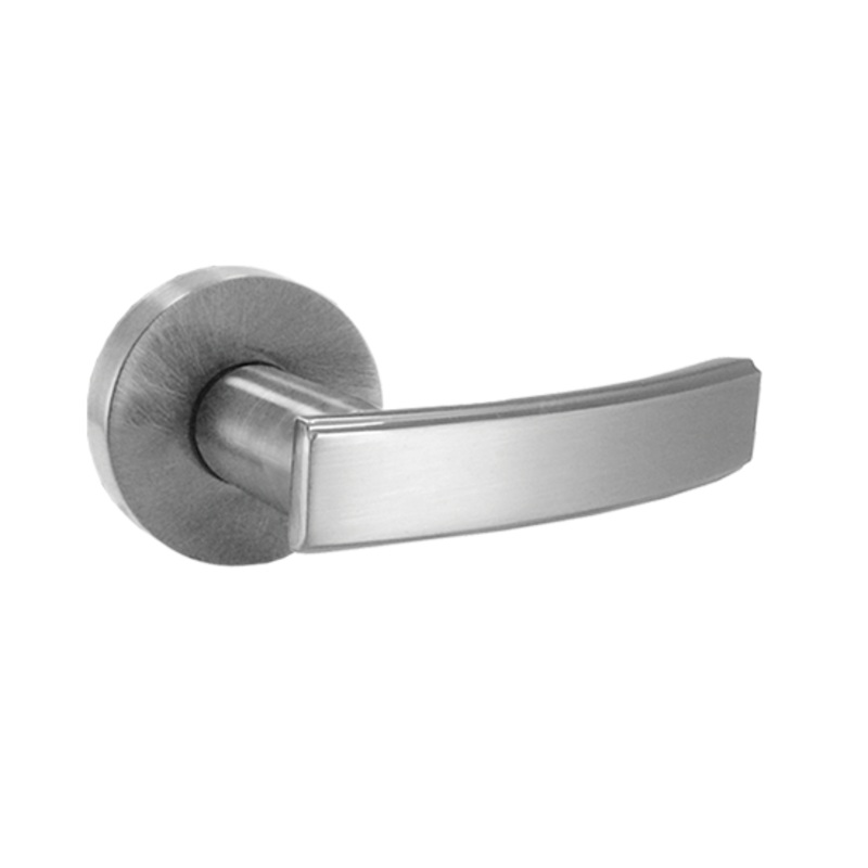 Bathroom mortise leverset