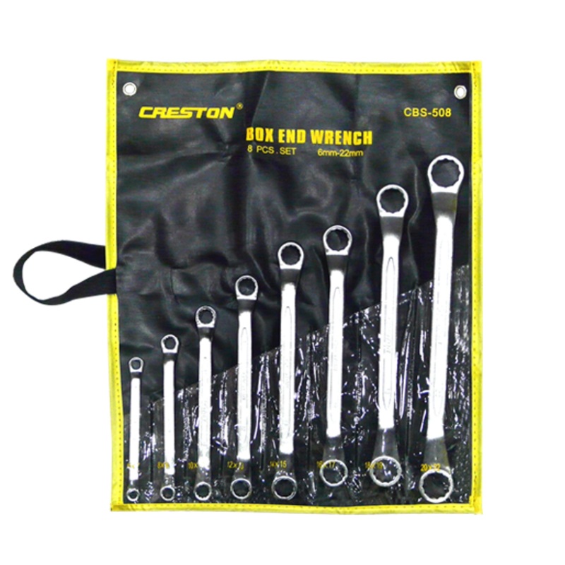 Box end wrench set