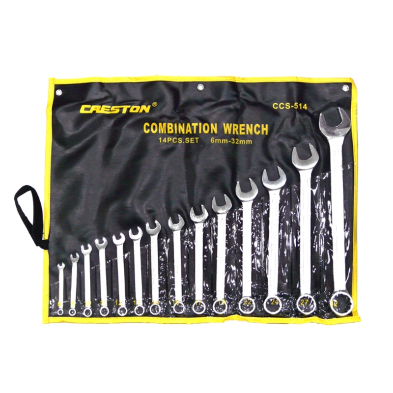 Combination wrench set
