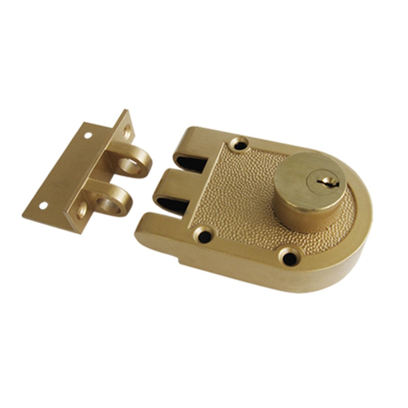 Double cylinder rim deadlock