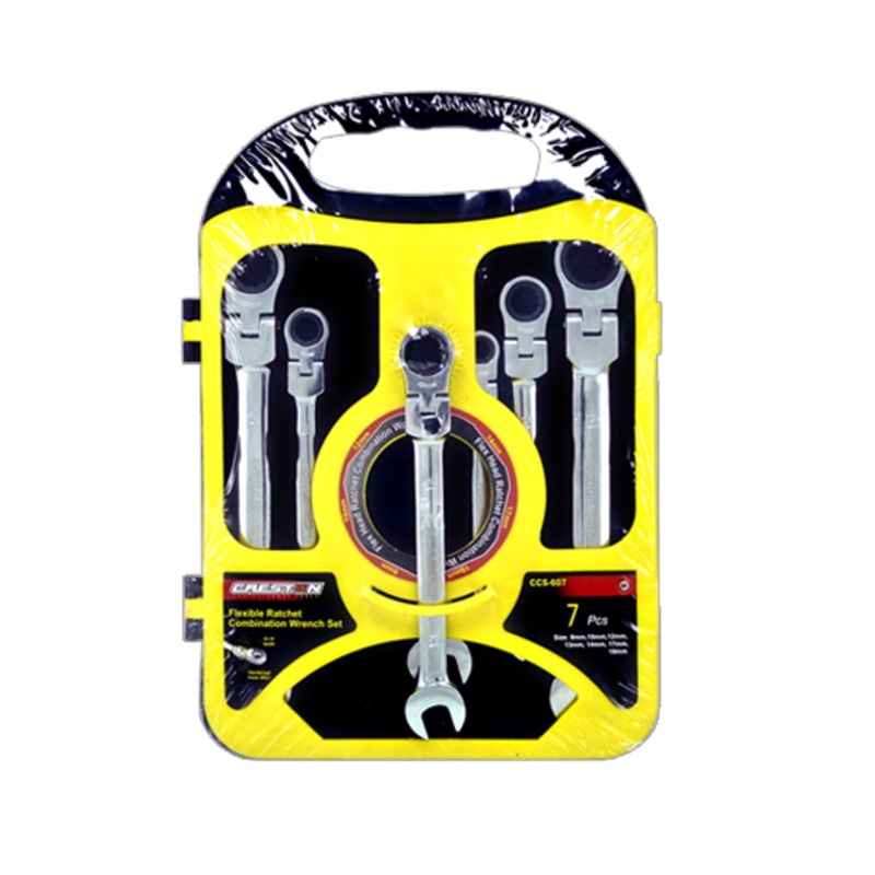 Flexible ratchet set
