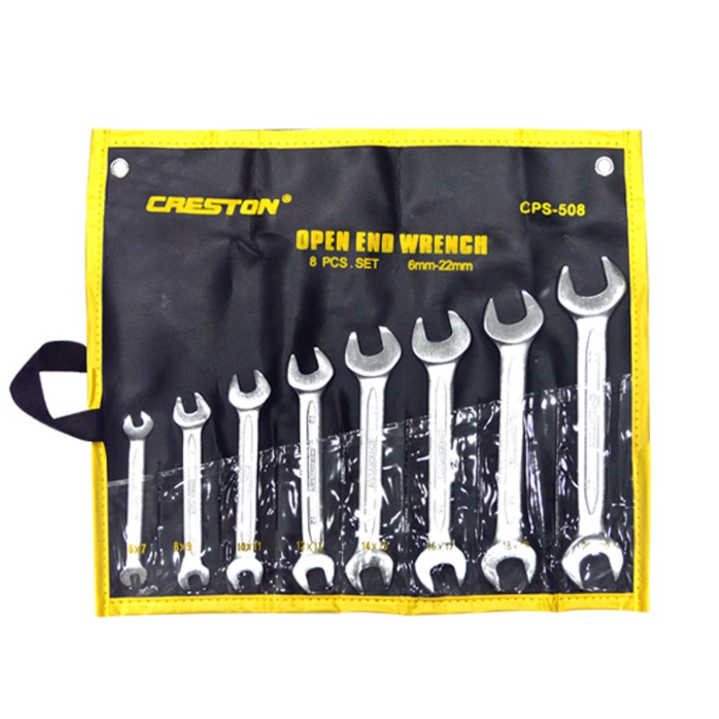 Open end wrench set