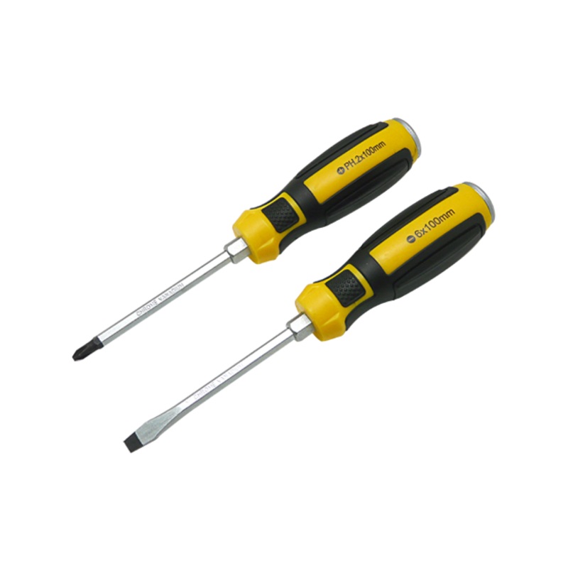 Go-thru screwdriver set