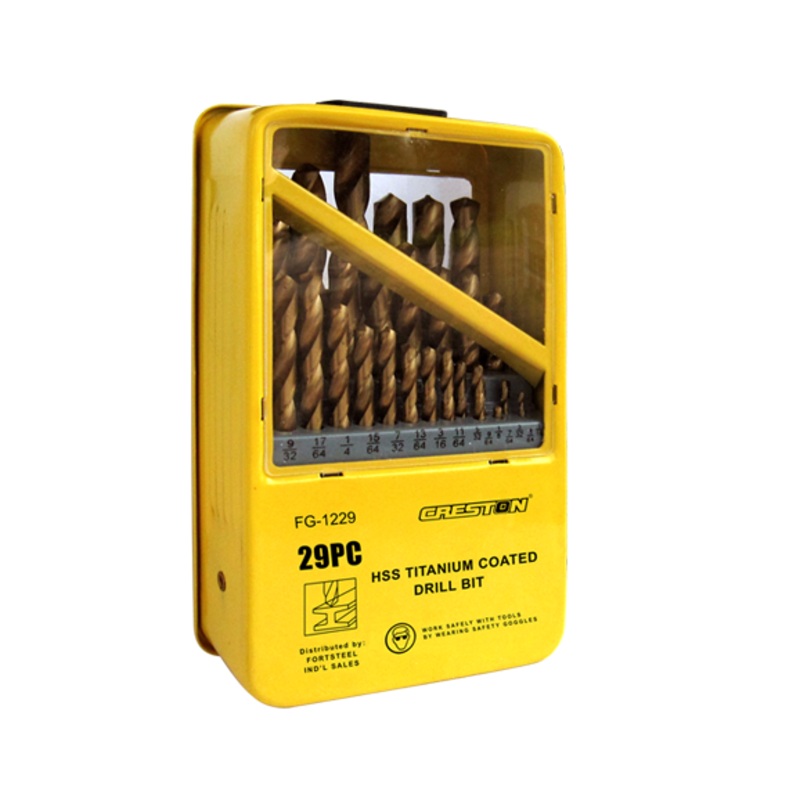 HSS drill bit (set of 29)