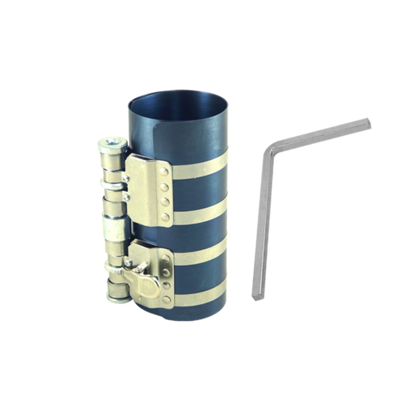 Piston ring compressor