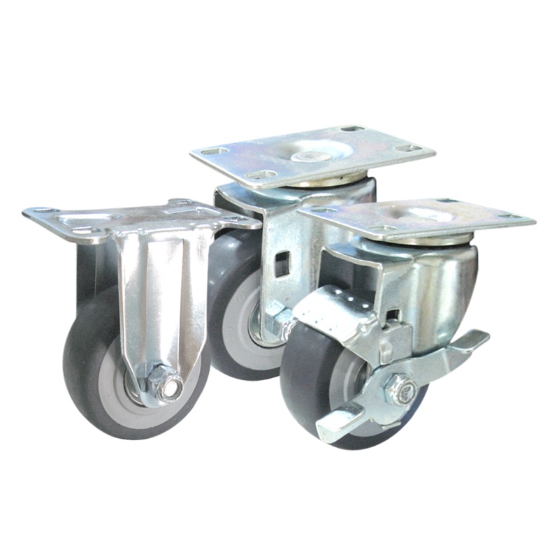 PU caster 3"