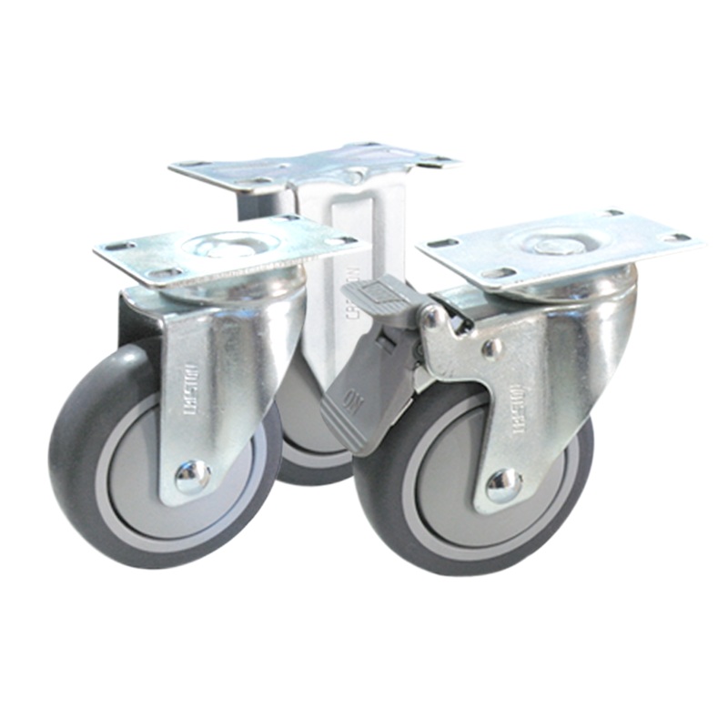 PU caster 4"