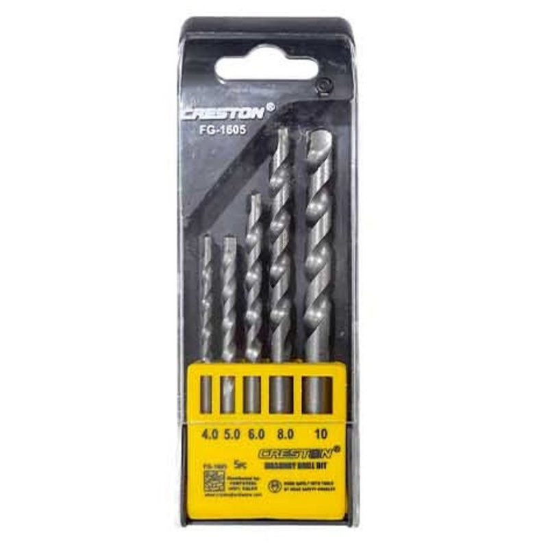 5pc. Masonry Drill Bit Set