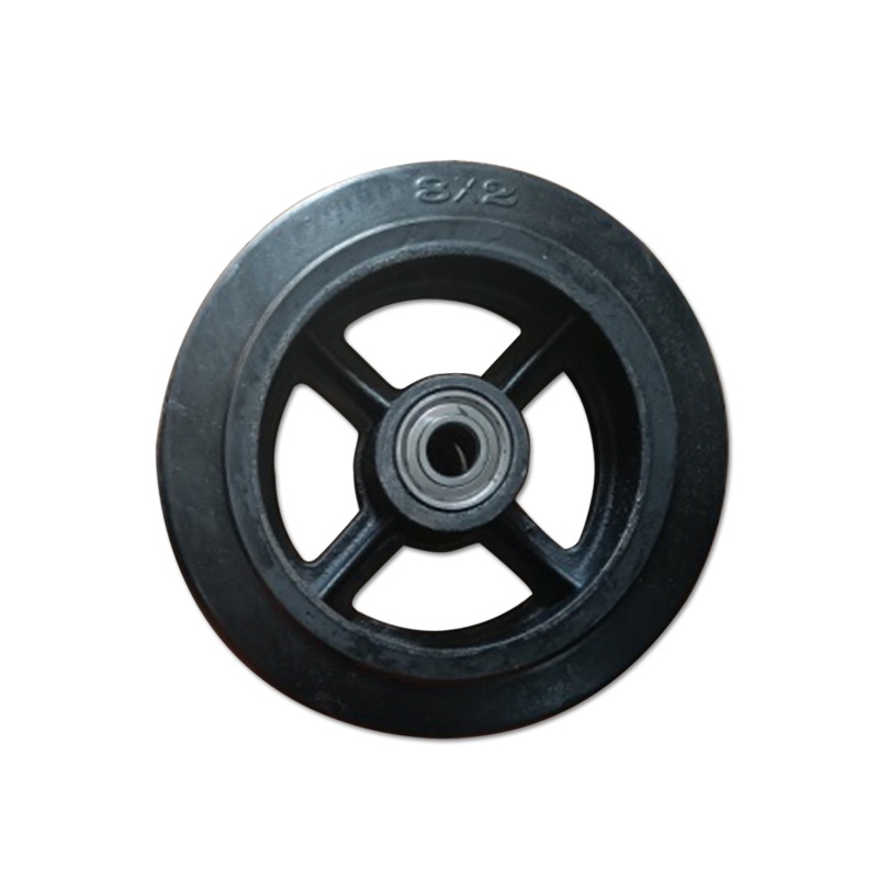 Cast iron hand truck tire