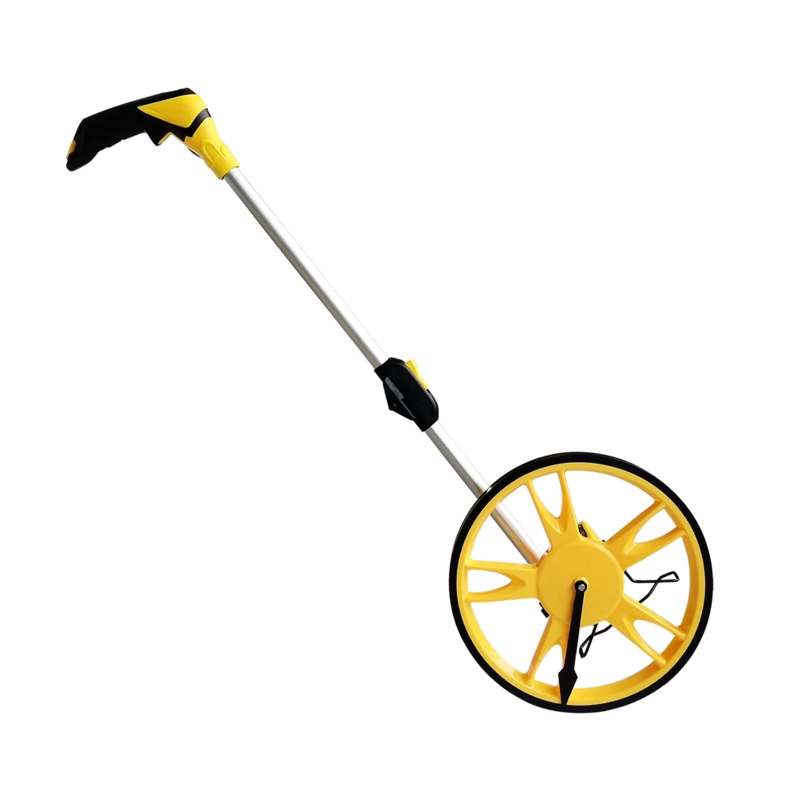 Distance measuring wheel