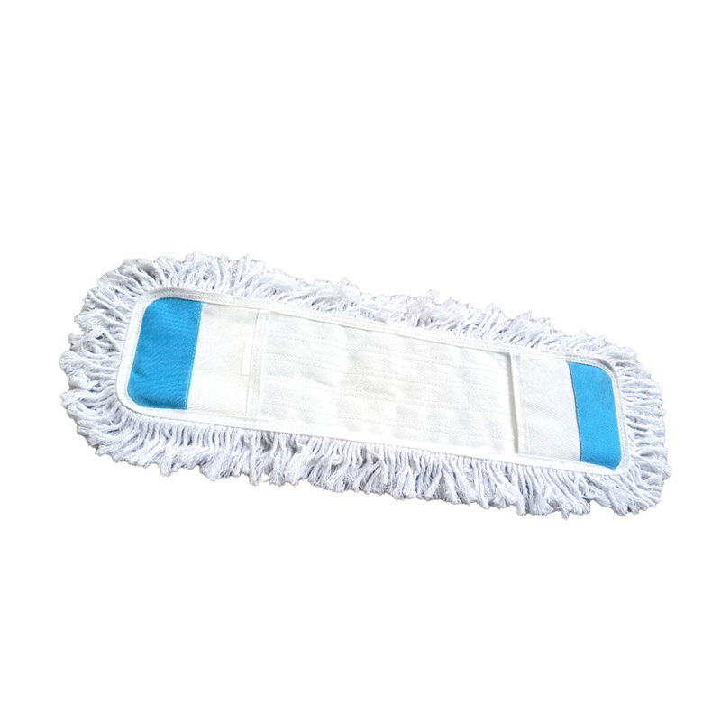 Flat cotton mop head
