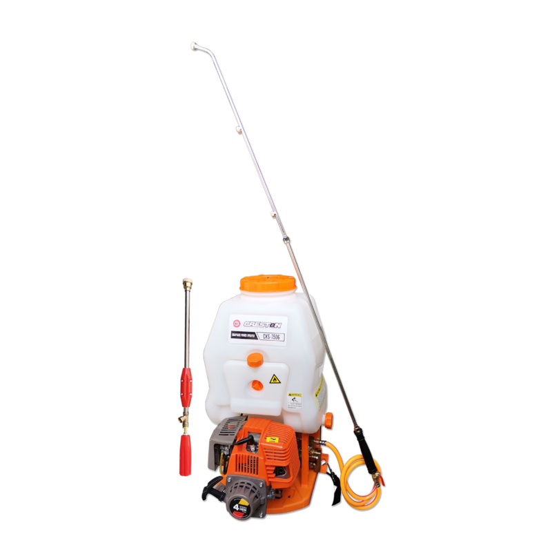 Knapsack power sprayer