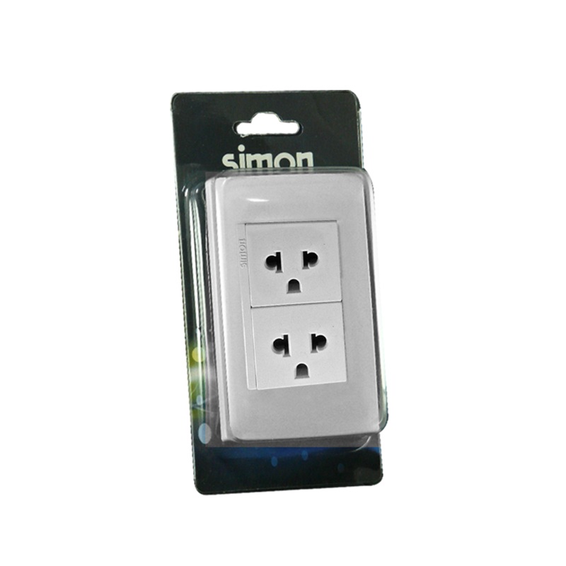 Simon universal outlet w/ ground