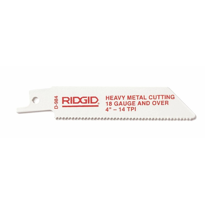 Ridgid 80500 D-984 Reciprocating Saw Blade 4 in L x 3/4 in W