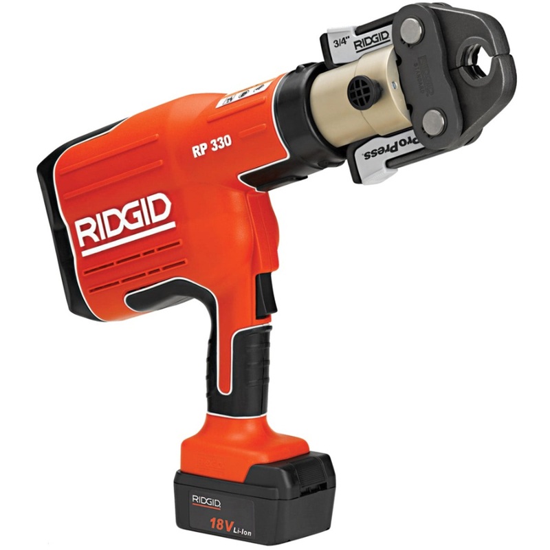 Ridgid 29458 RP 330-B Pressing Tool Assembly, 1/2" to 4" Capacity, 7200 lbs., 120V