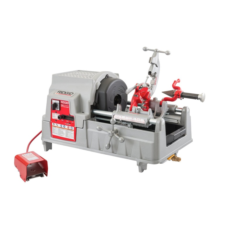 Ridgid 29948 Model 535A-36-110 Automatic Chuck Pipe Threading Machine Only, 36 RPM, 110V, 15A