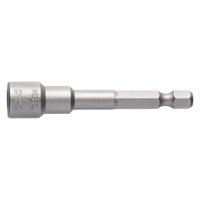 Vessel MB45AF750P1 Magnet Nutsetter Metric No.MB45(A/F7 x 50)