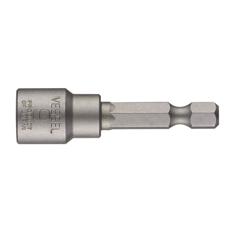 Vessel MB45AF950P1 Power Bit 1/4" Hex B, A/F9x50 Nutsetter with Press-Fit Magnet