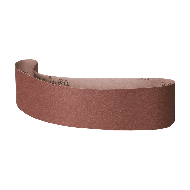 3M Cloth Belt 361F, P180 XF-weight, 3 in x 2-3/4 in, Lap Unskived,Single-flex