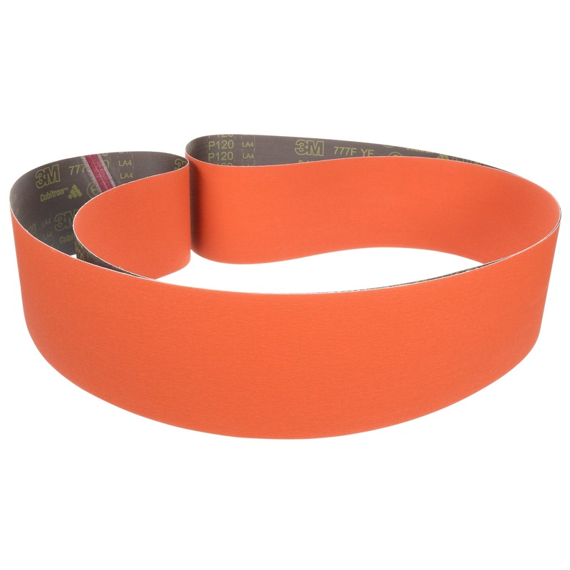 3M Cloth Belt 777F, P150 YF-weight, 1/2 in x 24 in, Fabri-lok,Single-flex