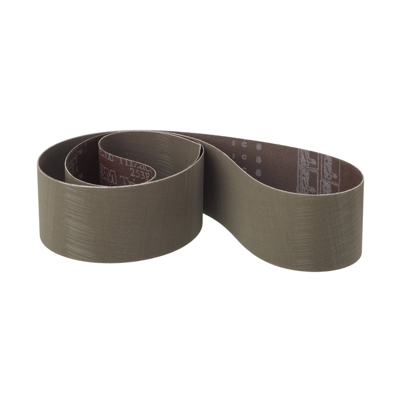 3M Trizact Cloth Belt 253FA, A16 XF-weight, 6 in x 60 in, Film-lok,Full-flex