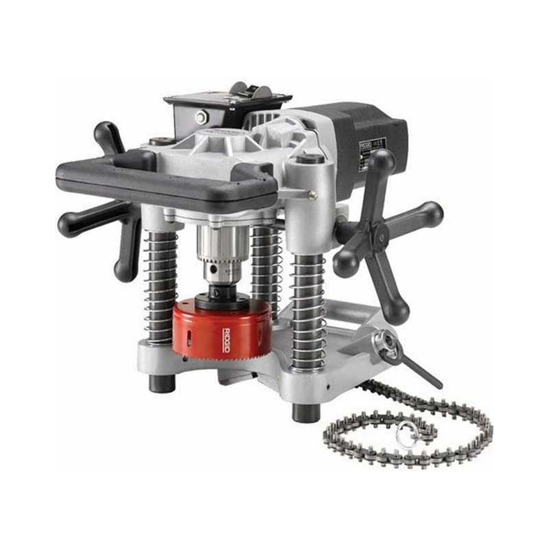 Ridgid 57597 HC450 Hole Cutting Tool, 4 3/4" Cutting Capacity, 110 RPM, 230VAC Line Input