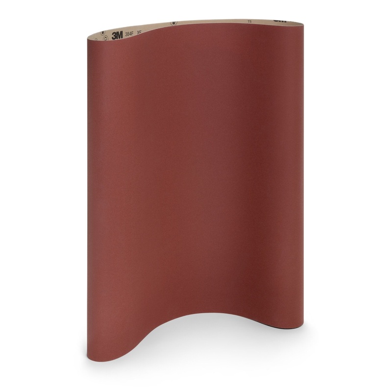3M Cloth Belt 384F, P320 XF-weight, 25 in x 60 in, Film-lok, Single-flex