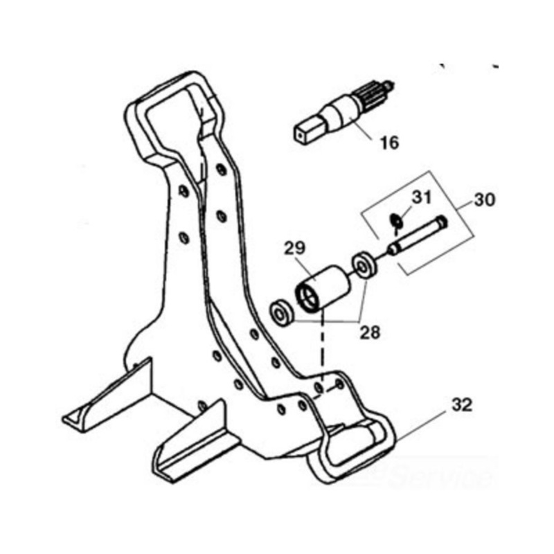 Ridgid 58882 258XL Cutter Frame