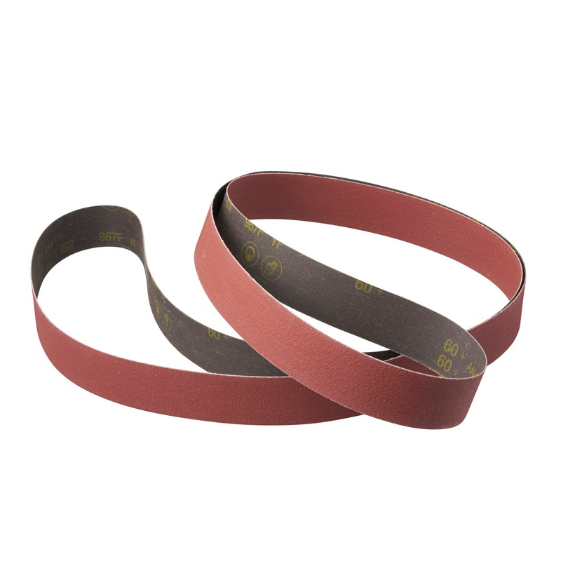 3M Cubitron II Cloth Belt 967F, 24+ ZF-weight, 2-1/2 in x 60 in,Film-lok