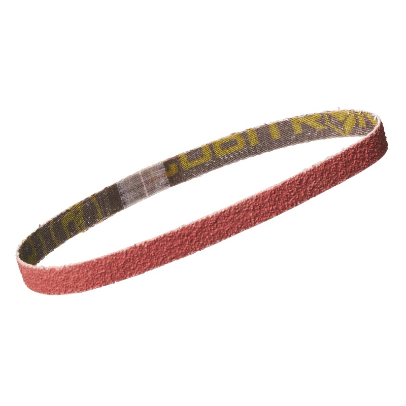 3M Cubitron ll Cloth Belt 784F, 80+ YF-weight, 1/4 in x 12 in, Fabri-lok