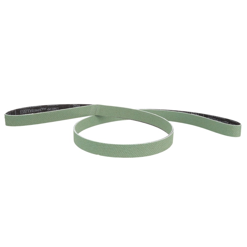 3M Trizact Diamond Cloth Belt 663FC, 70 Mic, 3/4 in x 160 in