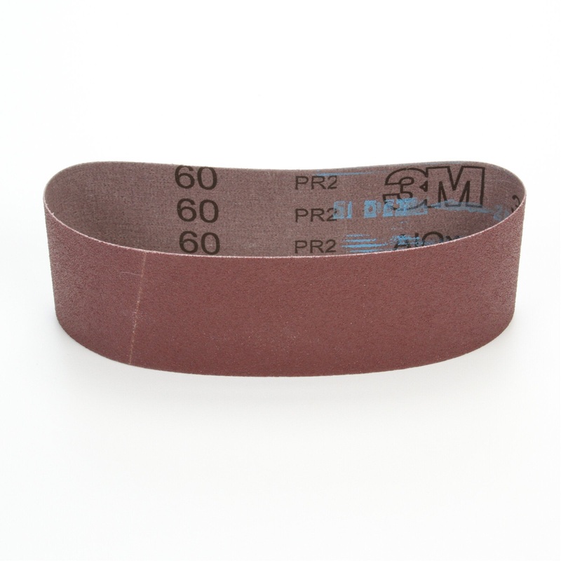 3M Cloth Belt 340D, P220 X-weight, 9 in x 48 in, Film-lok, Single-flex