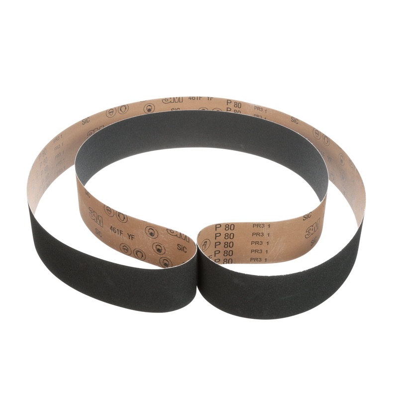 3M Cloth Belt 461F, P240 XF-weight, 4 in x 118-1/8 in, Film-lok, Single-flex