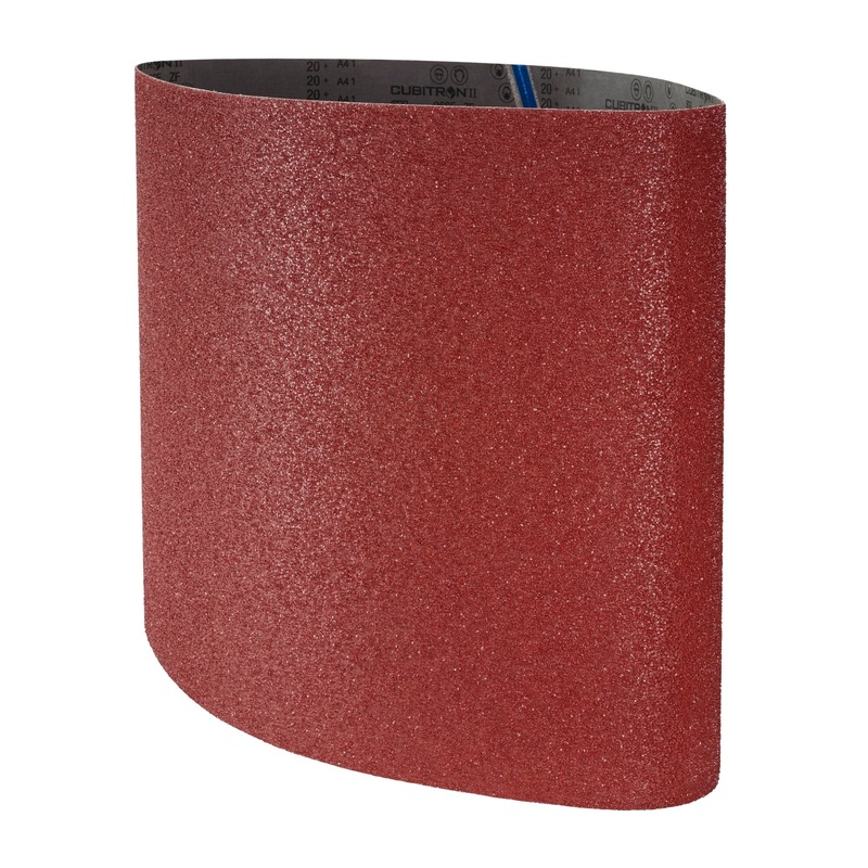 3M Cubitron II Cloth Belt 966F, 50+ YF-weight, 52 in x 126 in,Film-lok