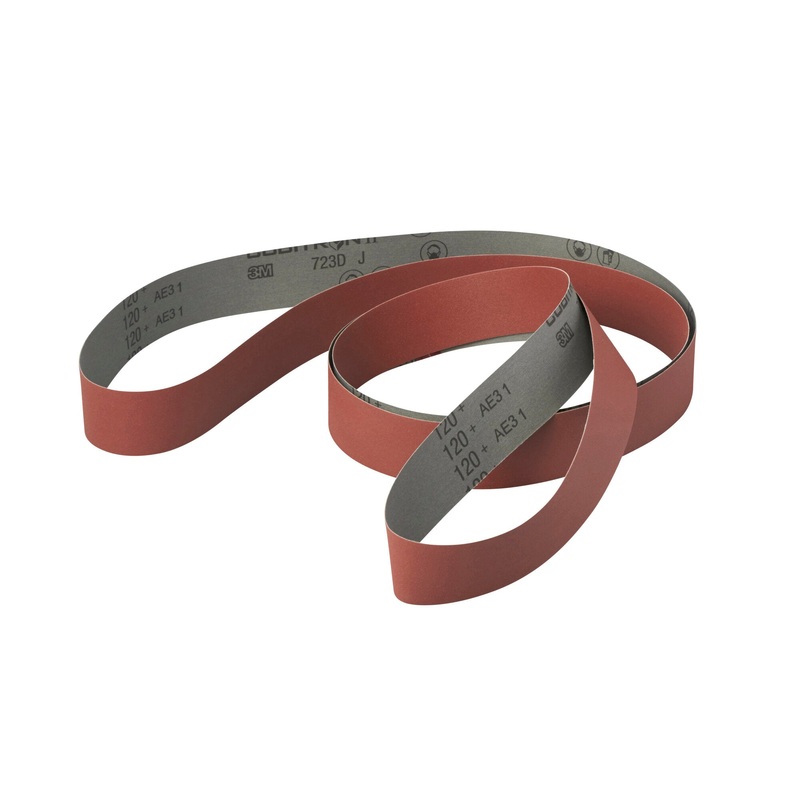3M Cubitron ll Cloth Belt 723D, 100+ J-weight, 1/2 in x 42 in,Film-lok