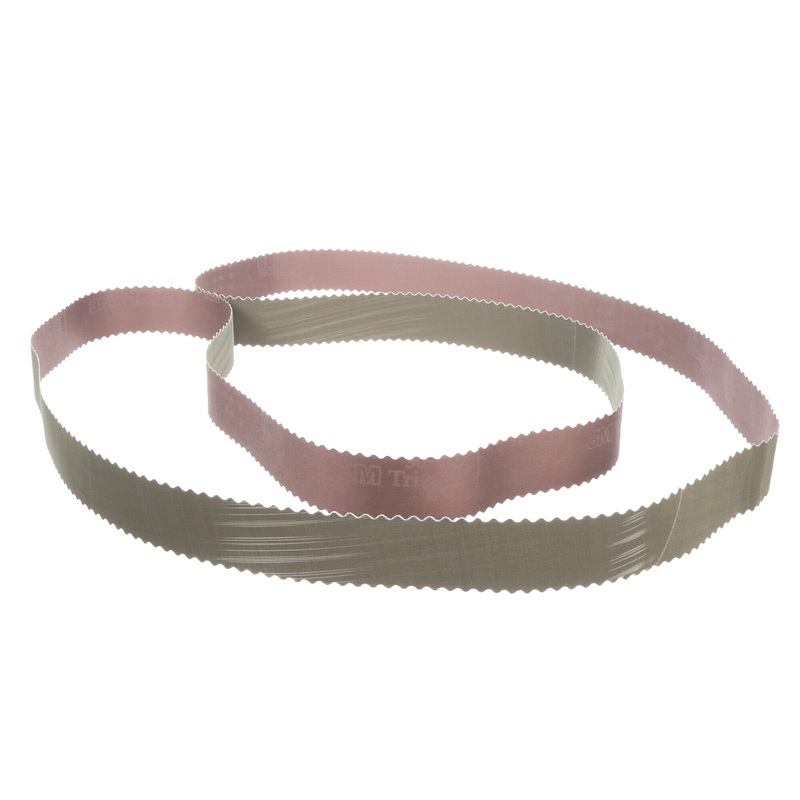 3M Trizact Cloth Belt 307EA, A65 JE-weight, 1 in x 132 in, Film-lok,Full-flex