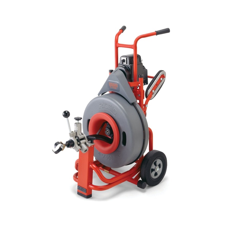 Ridgid 61102 K-7500 Machine with 5/8" (16 mm) Pigtail and Standard Accessories (excludes cable)