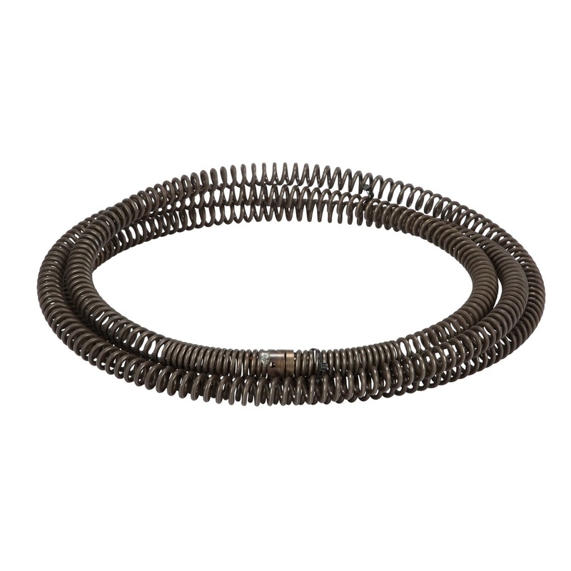 Ridgid 62300 15' (4,6) Extra-Flexible Wind. 12" (13 mm) Pitch. Recommended For 3" (75 mm) - 6" (150 mm) Lines Good for Traps
