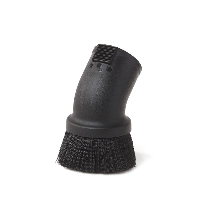 Ridgid 62918 2 1/2" Locking Round Dusting Brush (Black)