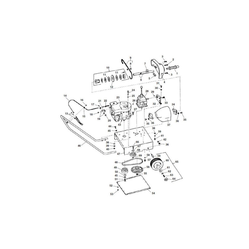 Ridgid 63190 A-3565 Key