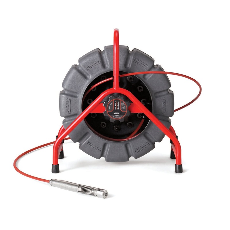 Ridgid 63628 SeeSnake Mini, 200 (61m) with self-leveling camera head, powered with TruSense
