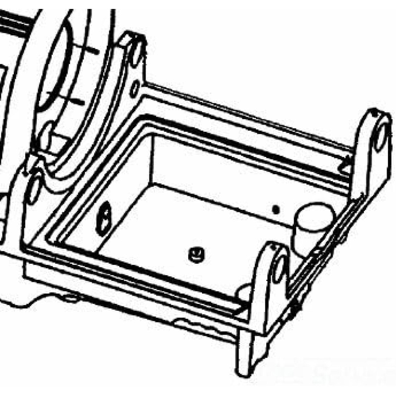 Ridgid 61887 Base for Model 1233 Pipe and Bolt Threading Machine