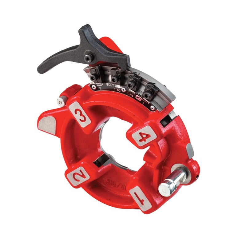 Ridgid 84532 817 1 - 2 NPT Die Head, Semi-Automatic, RH