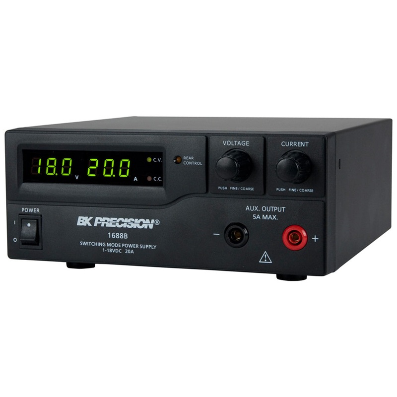 BK Precision DC Power Supplies 1 ~ 18V, 0 ~ 20A with USB/Software - Model 1688B