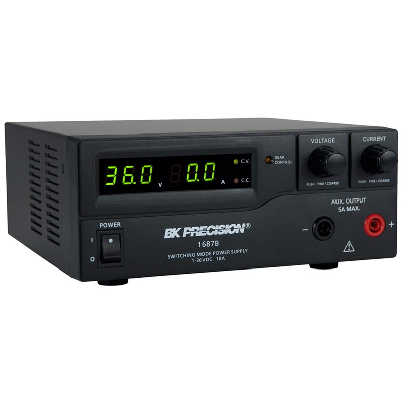 BK Precision DC Power Supplies 1 ~ 36V, 0 ~ 10A with USB/Software - Model 1687B