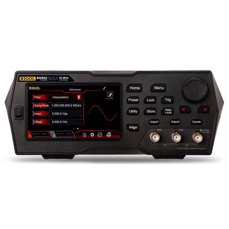 Rigol DG952 - Two Channel, 50 MHz Function / Arbitrary Waveform Generator