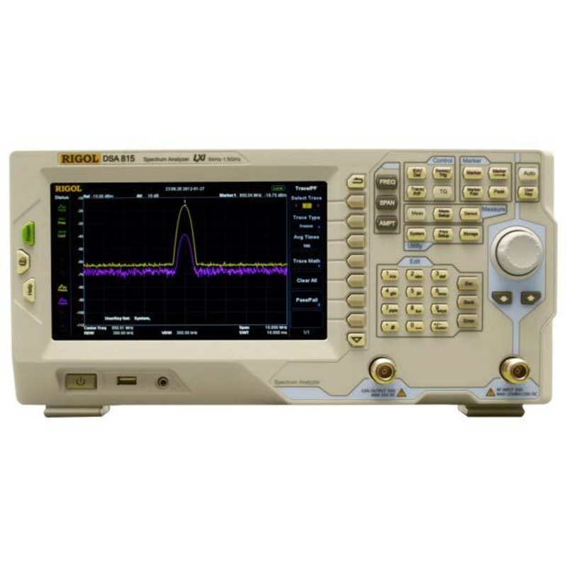 Rigol DSA815TG 1.5 GHz Spectrum Analyzer with Tracking Generator
