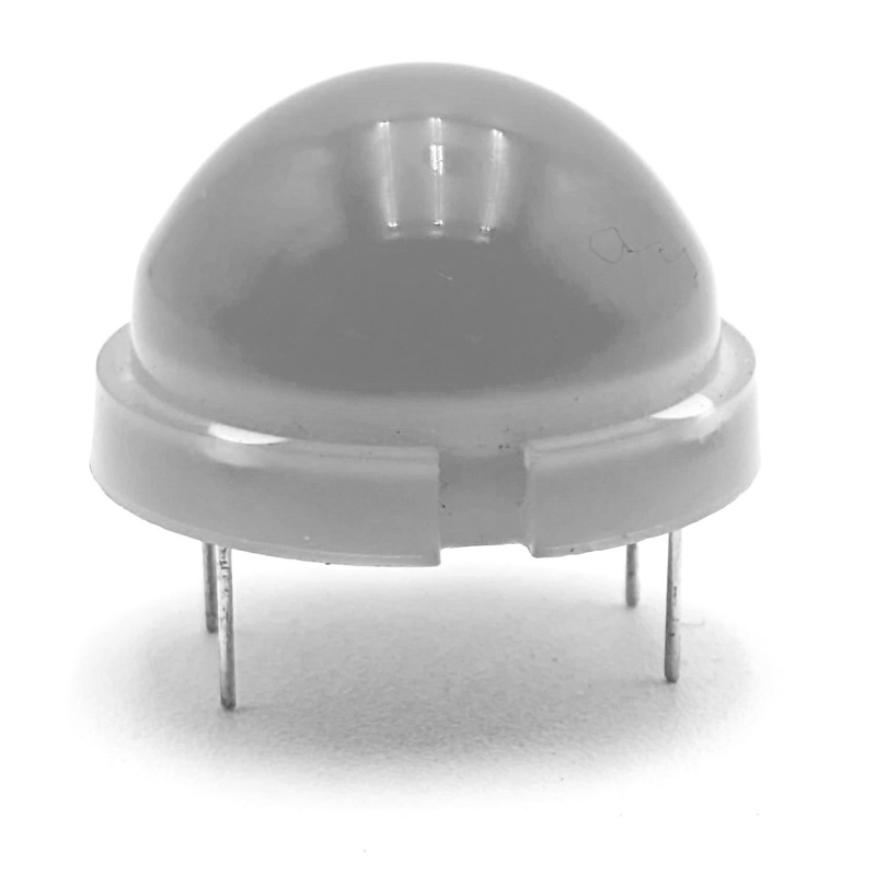20mm Big Dome  LED, White Color, 3045 mcd Luminous Intensity, 4 Pin DIP Socket