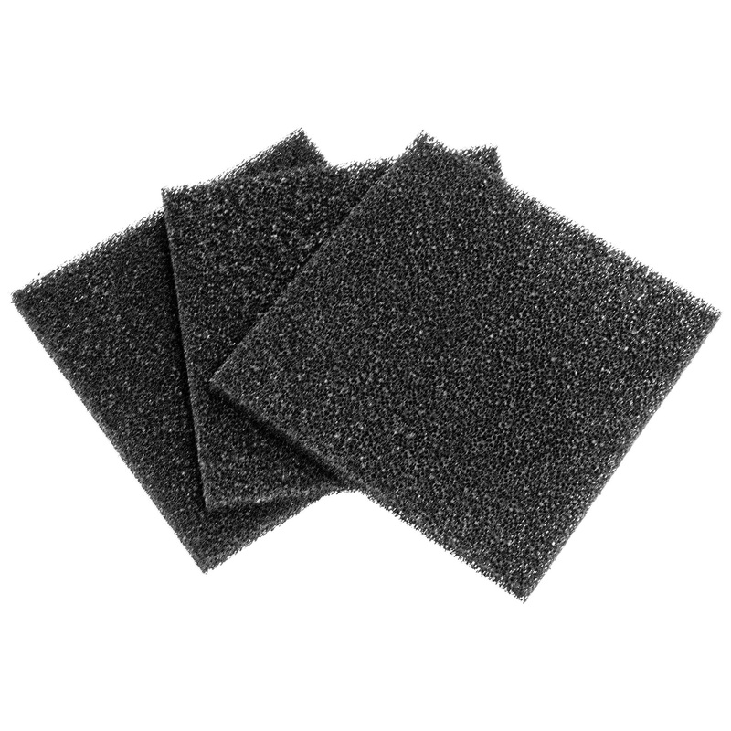 3 Pack 5.1" x 5.1" Replacement Activated Carbon Filters for 0608ZD153 and 0608ZDCLMP