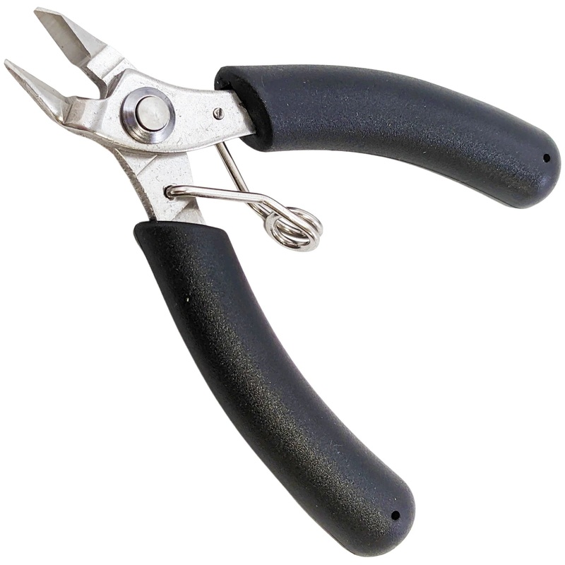 3" Side Cutters with Cushion Grip Handles and Return Spring, Stainless Steel